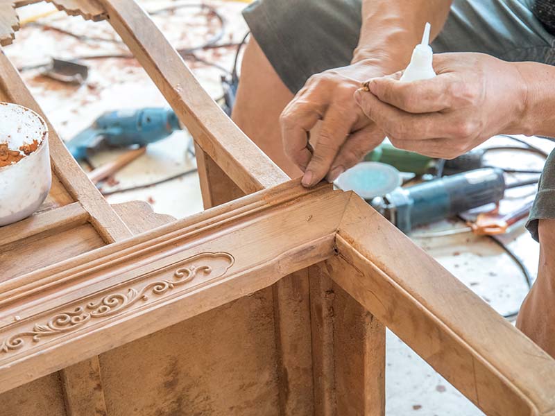 普格旧家具翻新改色怎么做