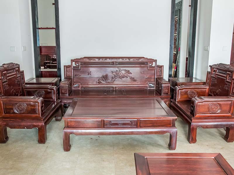 普格红木家具维修费